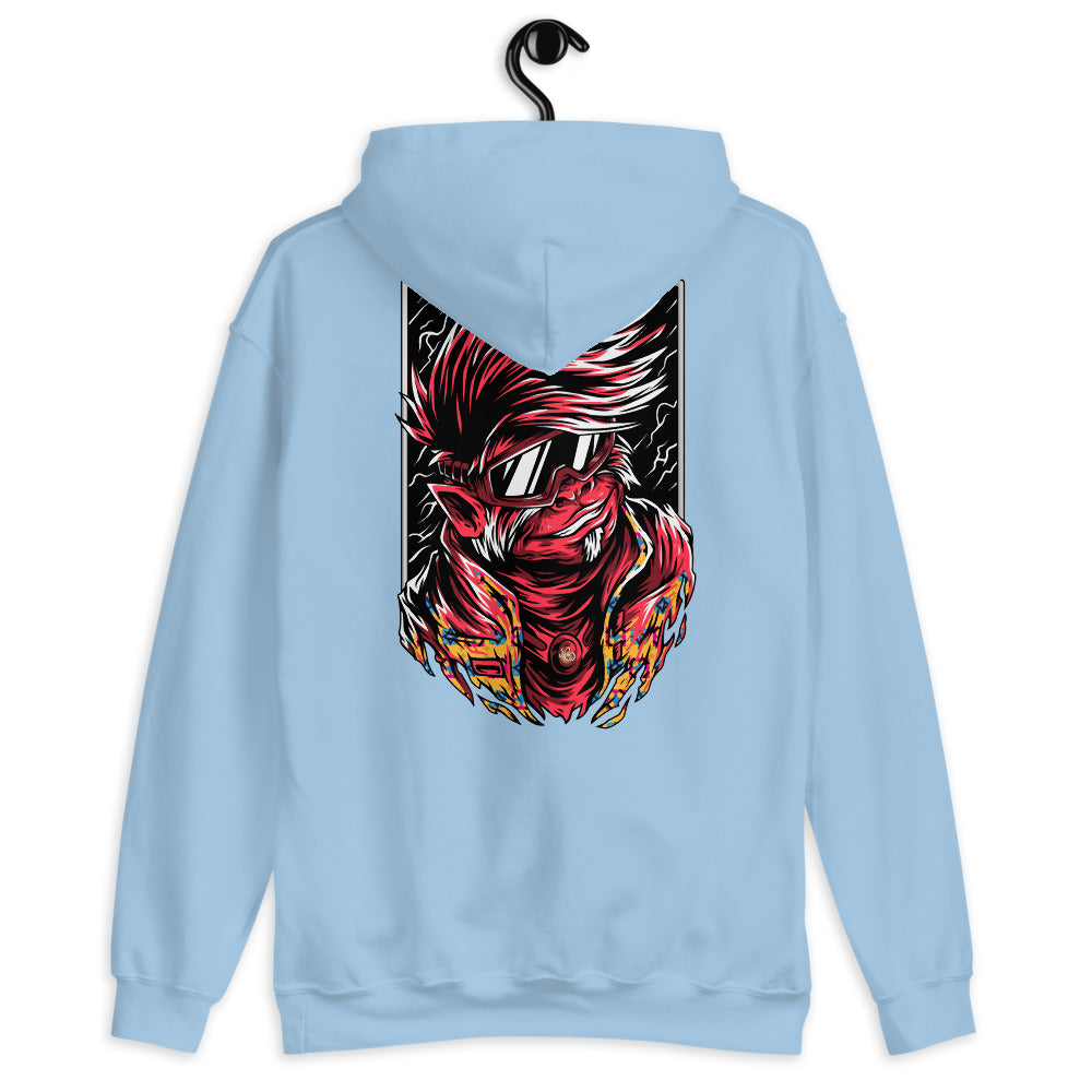 'Cool Under Pressure' Graphic Monkey Comfortable Unisex Hoodie