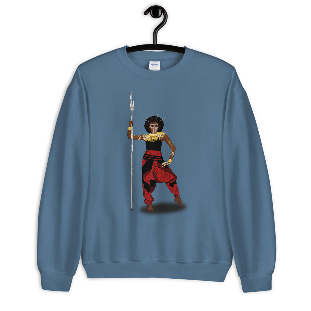 flyersetcinc Warrior African Queen Comfortable Unisex Sweatshirt