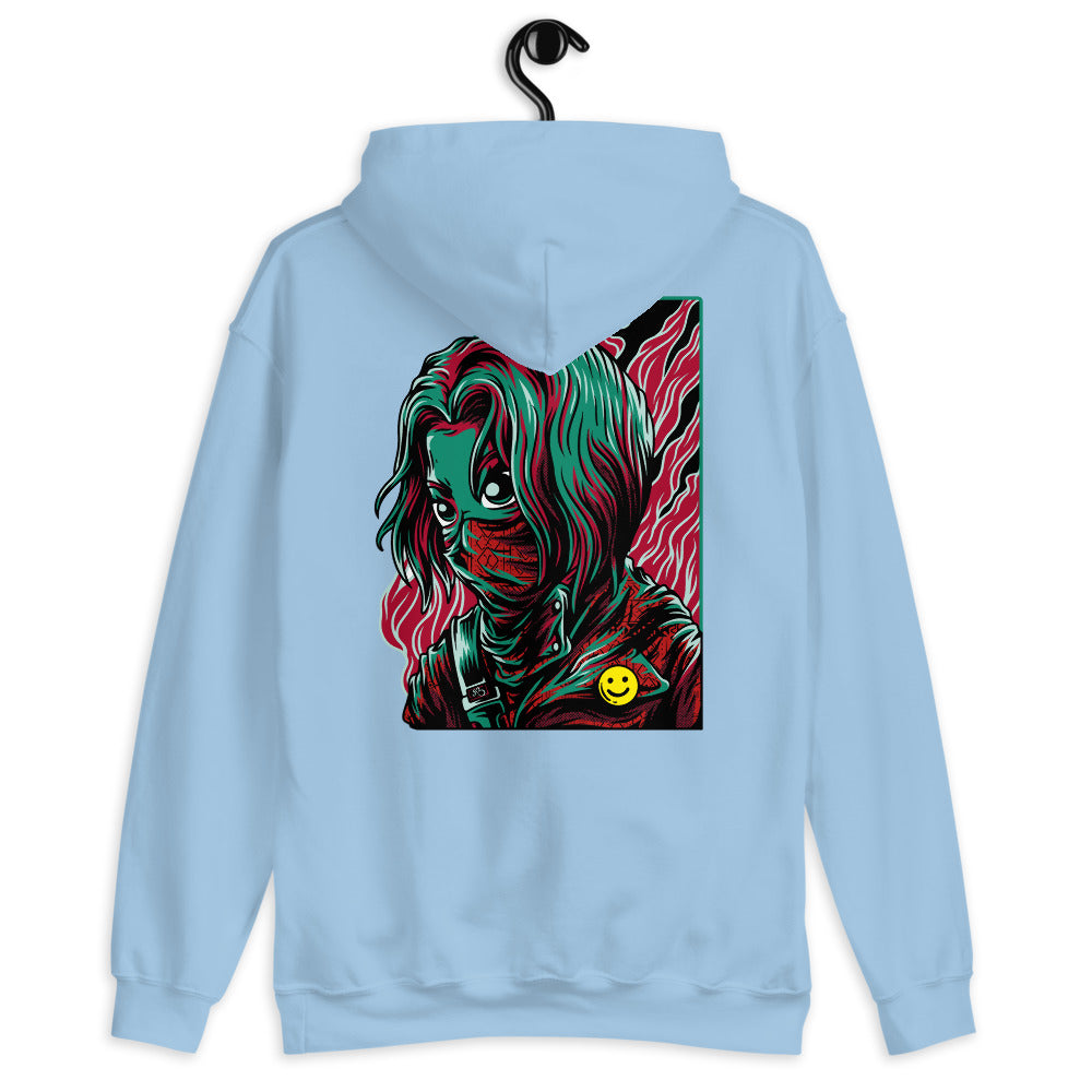 'Normalise This' Graphic Mask Comfortable Unisex Hoodie