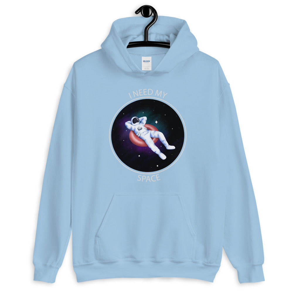 'I Need My Space' Astronaut Comfortable Unisex Hoodie