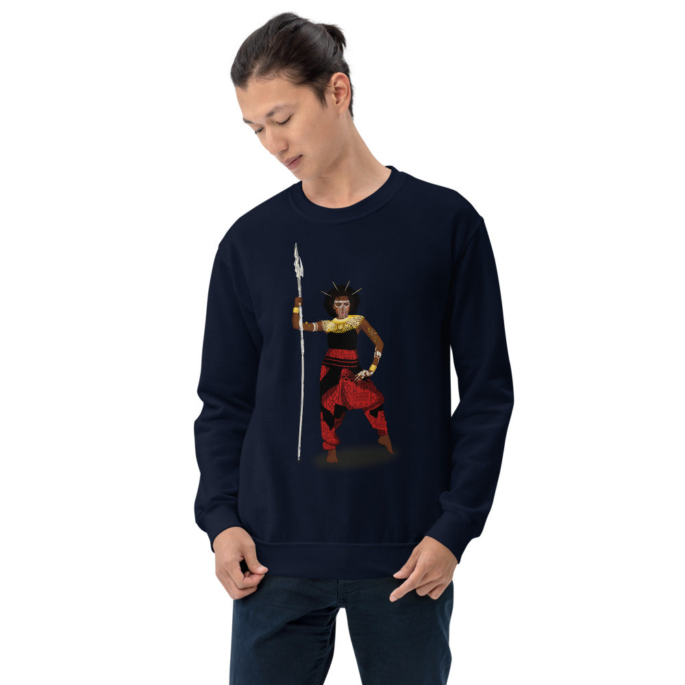 flyersetcinc Warrior African Queen Comfortable Unisex Sweatshirt