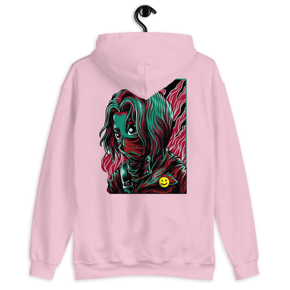 'Normalise This' Graphic Mask Comfortable Unisex Hoodie