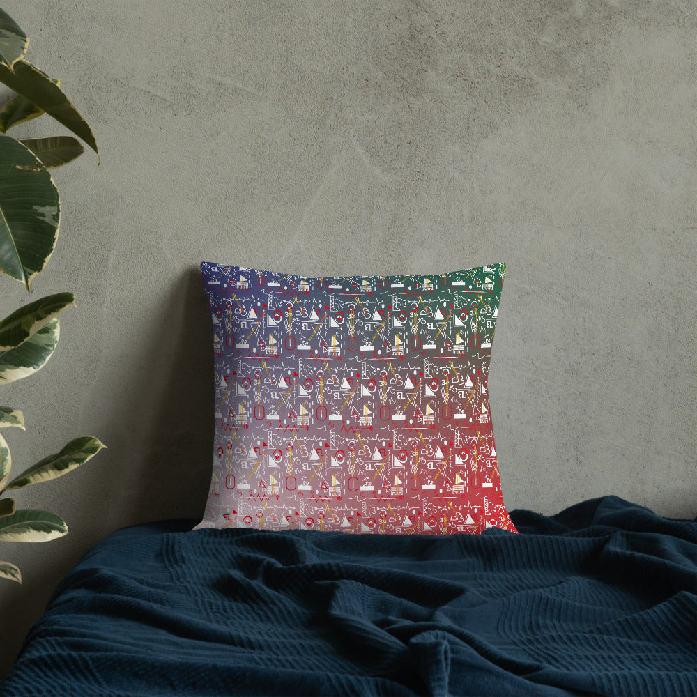 flyersetcinc Linear Print Galaxy Premium Pillows