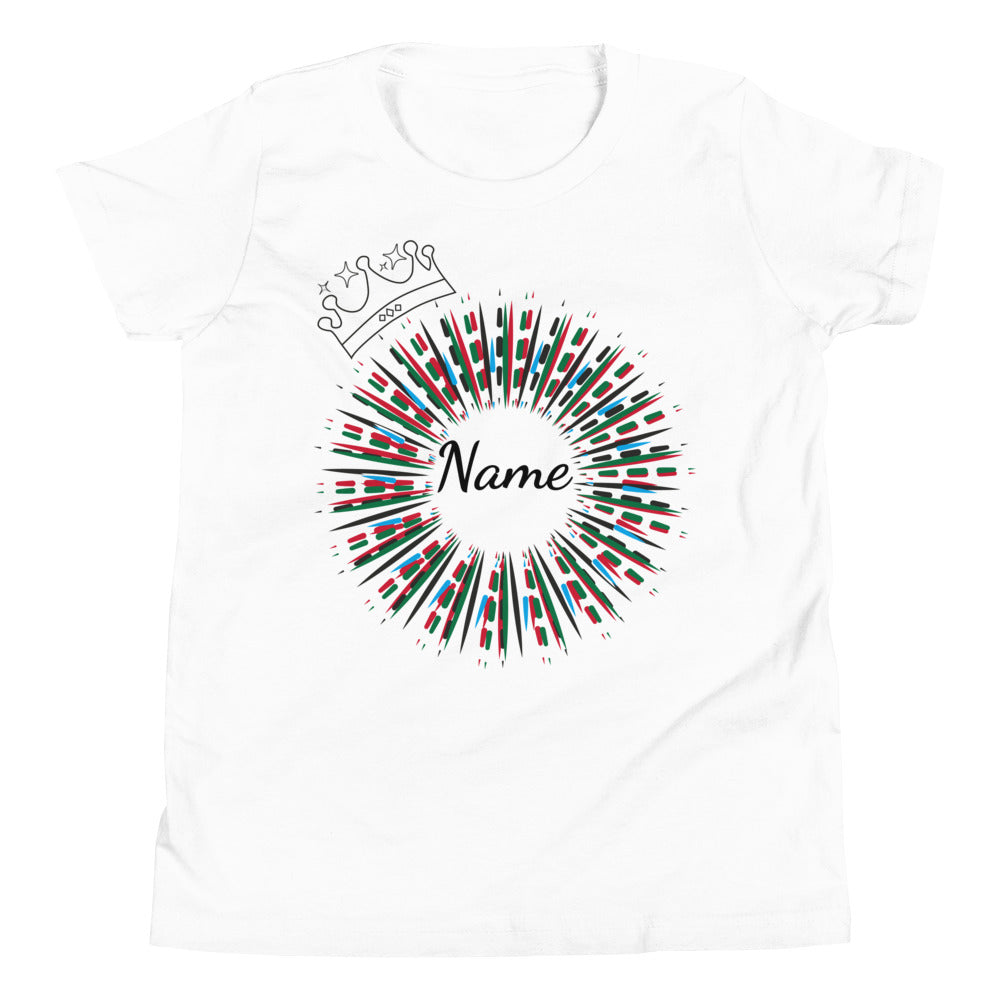 Personalised Youth Unisex Short Sleeve T-Shirt