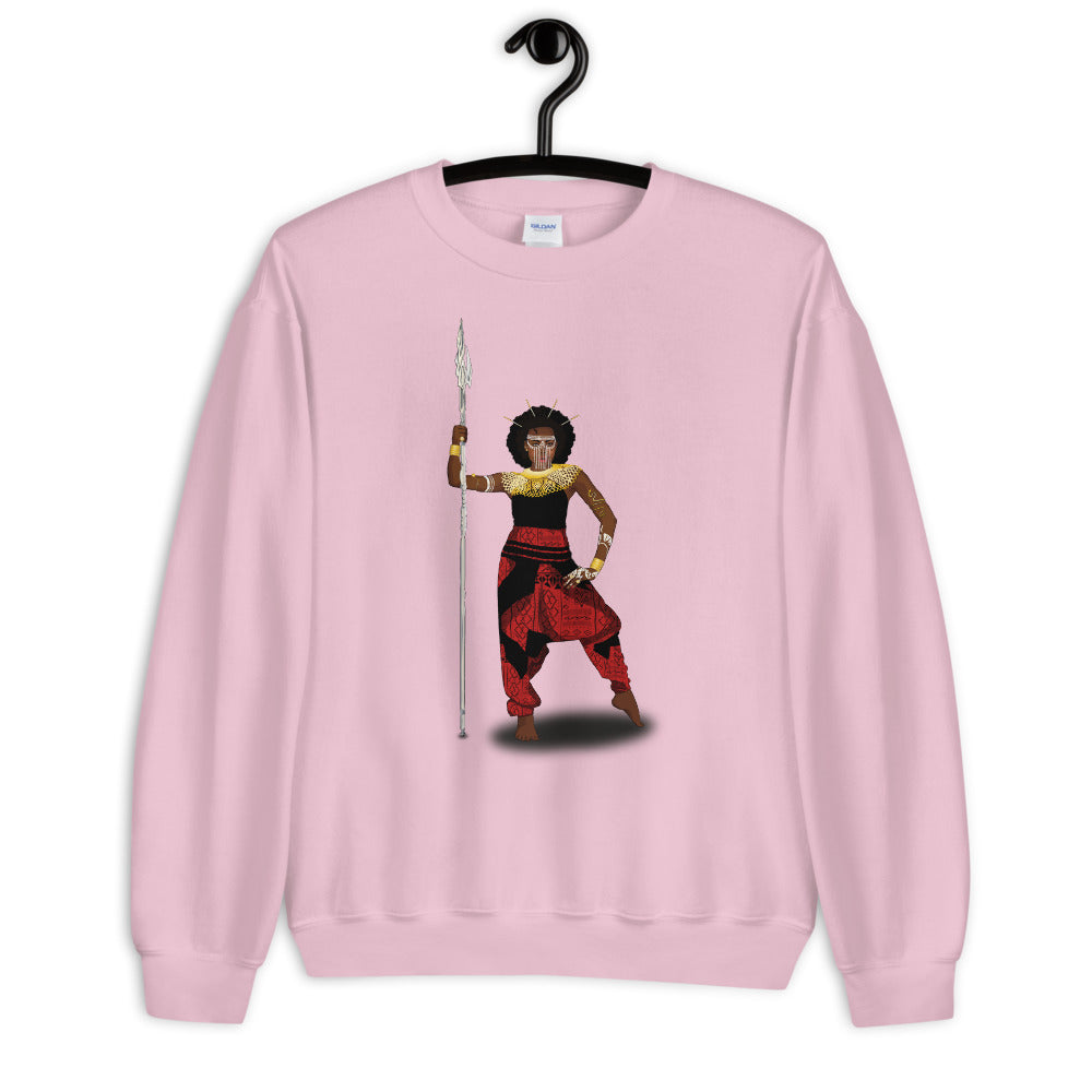 flyersetcinc Warrior African Queen Comfortable Unisex Sweatshirt