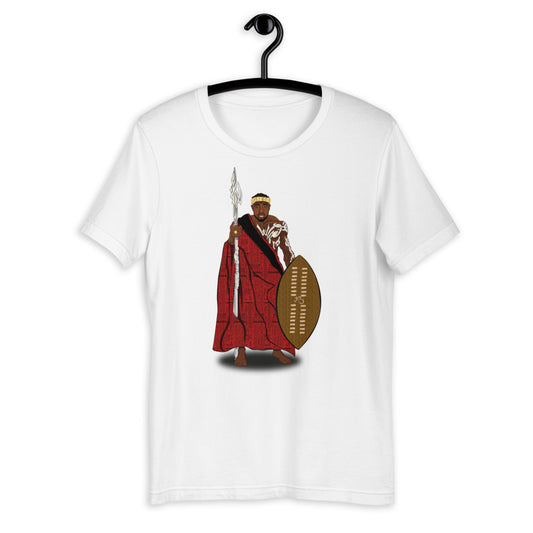 flyersetcinc Warrior African King Short-Sleeve Unisex T-Shirt