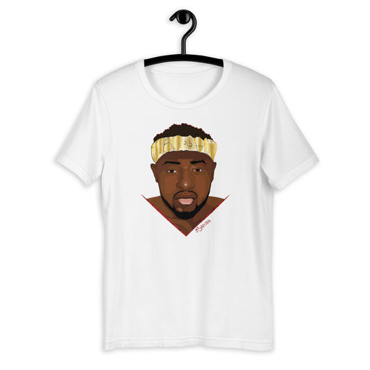 flyersetcinc Warrior African King Portrait Short-Sleeve Unisex T-Shirt