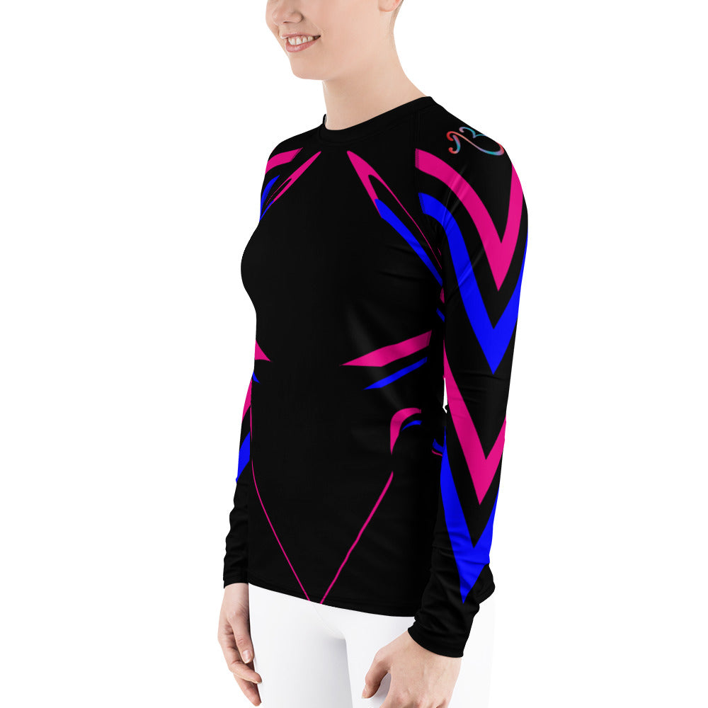 flyersetcinc Noir Gladiator Rash Guard