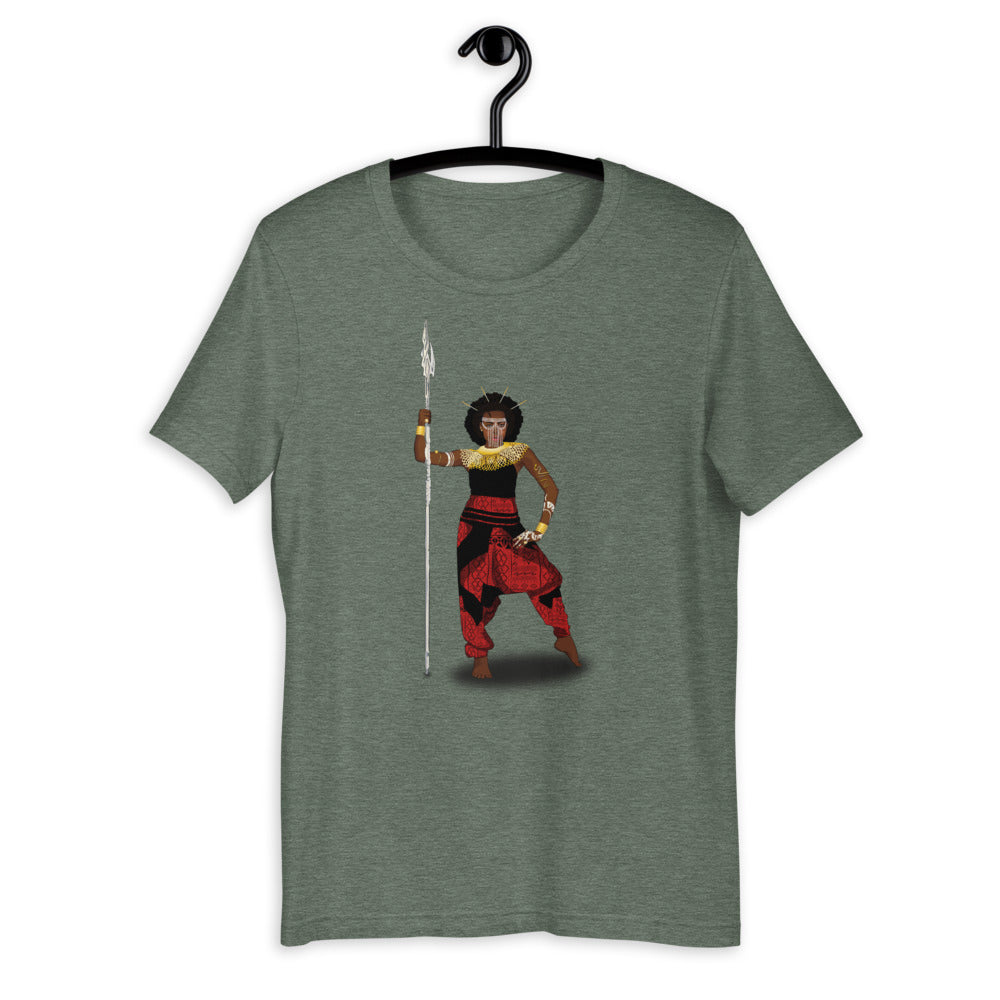 flyersetcinc Warrior African Queen Short-Sleeve Unisex T-Shirt