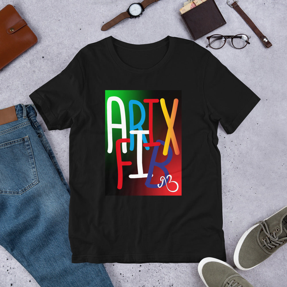 flyersetcinc Collage Galaxy Print Short-Sleeve Unisex T-Shirt