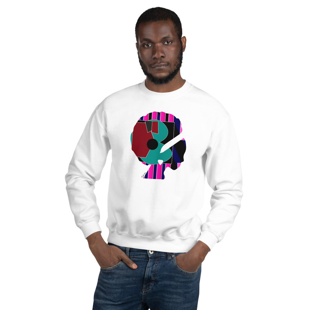 flyersetcinc Gallery Print Unisex Crew Neck Long Sleeve Pullover Sweatshirt