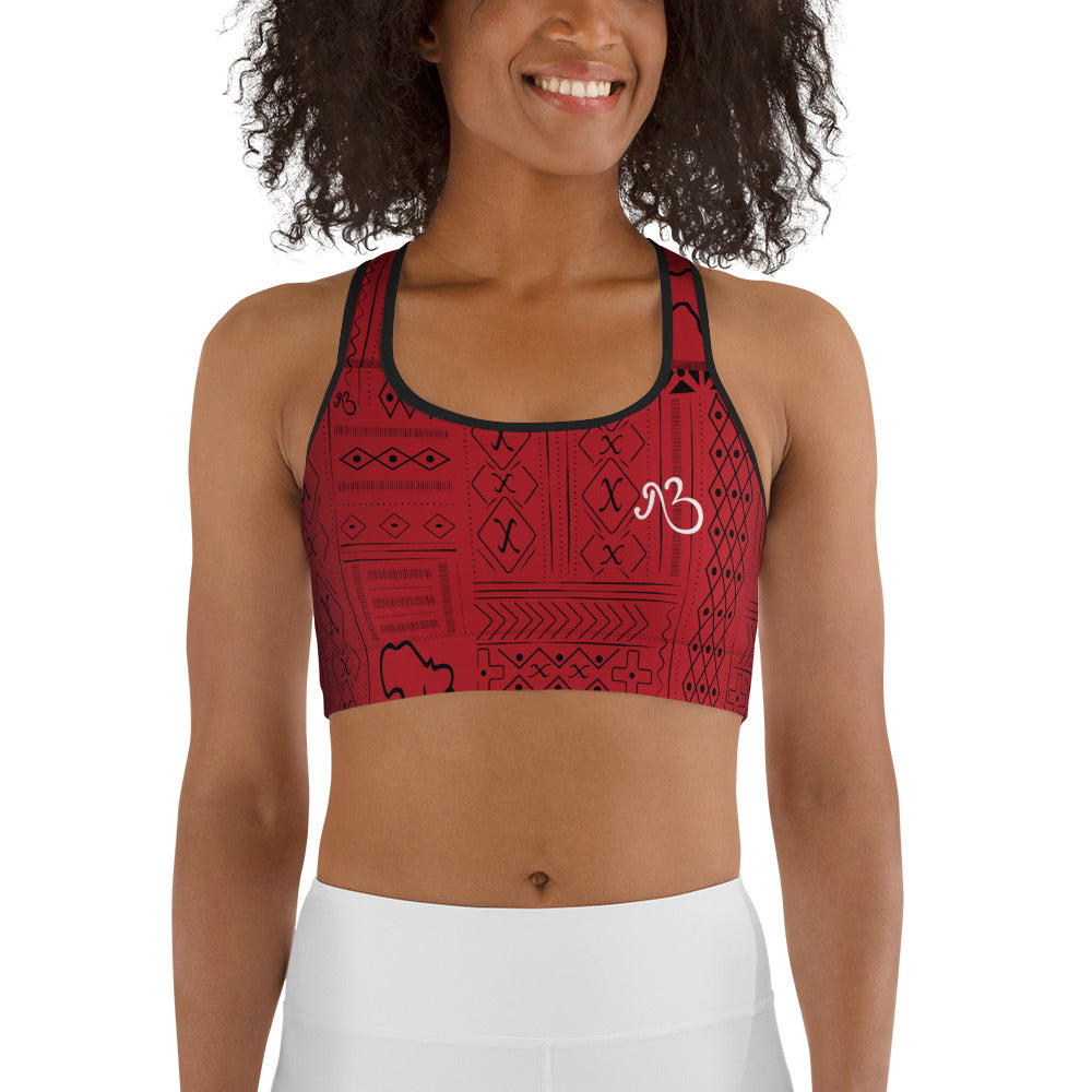 Tribal Print Sports bra