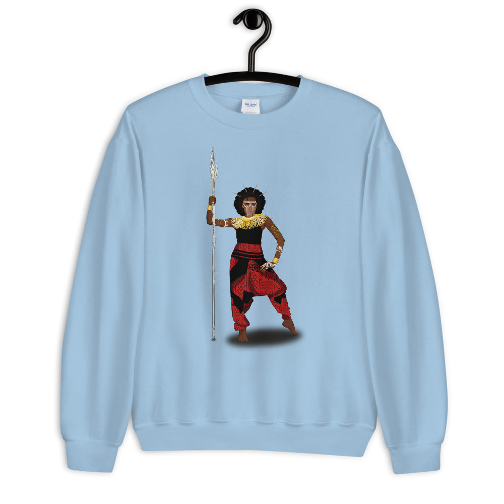 flyersetcinc Warrior African Queen Comfortable Unisex Sweatshirt