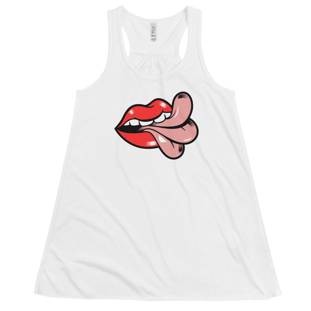 'Cheeky' Women's Flowy Racerback Tank