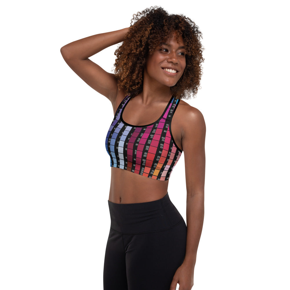 Human.Kind Padded Sports Bra - Noir