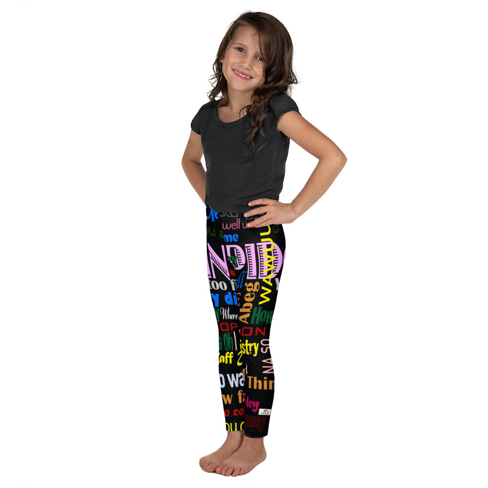 flyersetcinc Pidgin Print Kid's Leggings