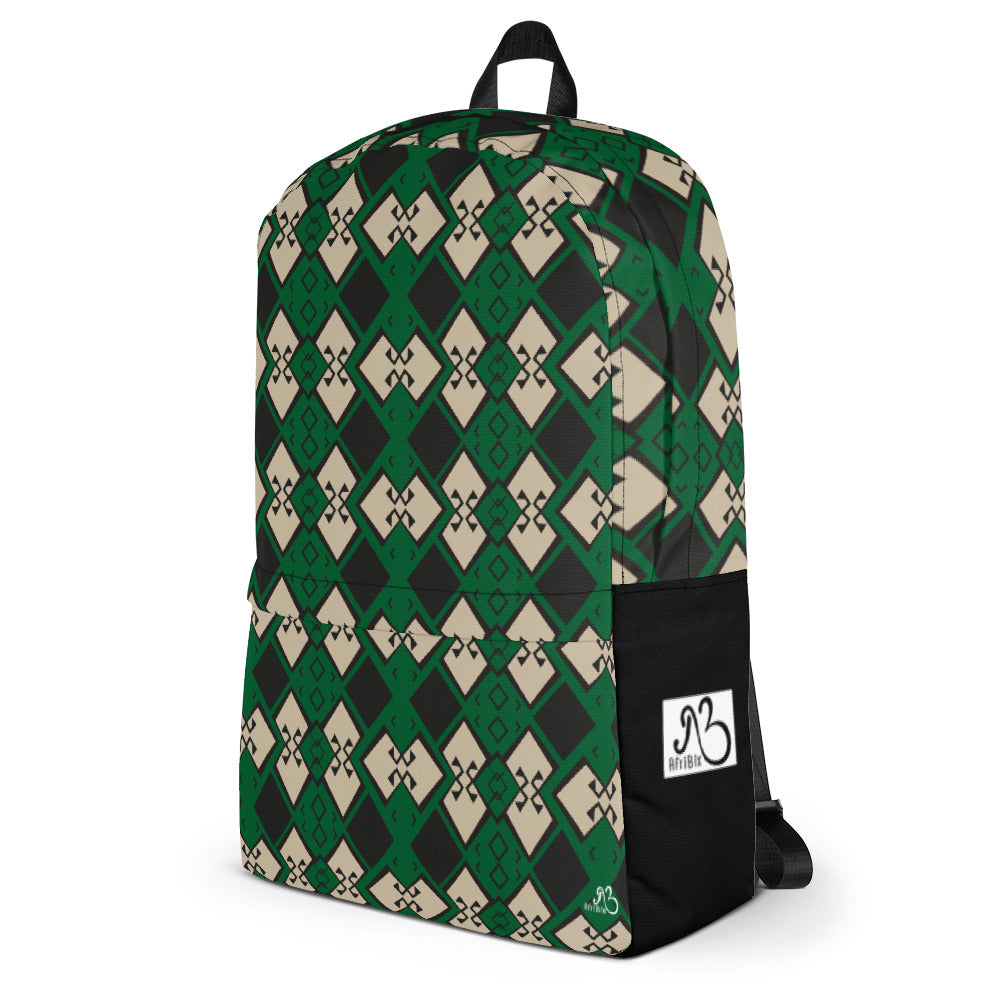 Aztek Print Laptop Backpack