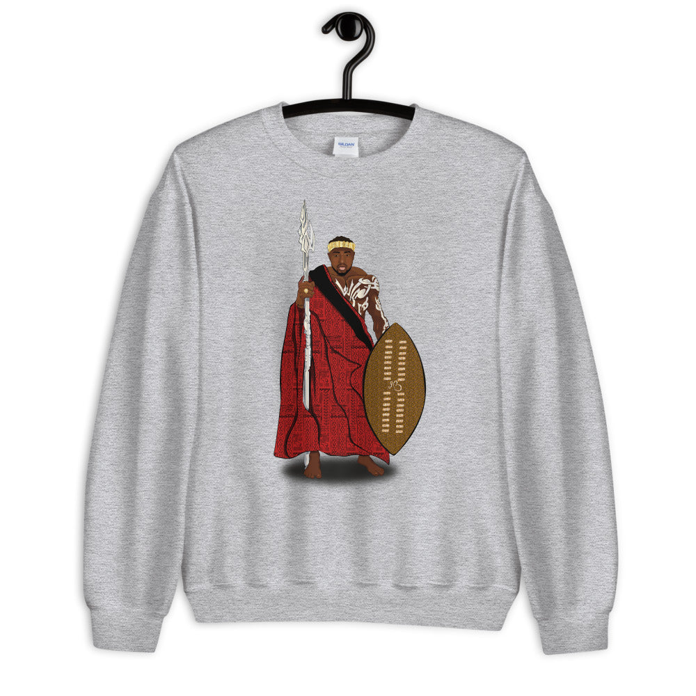 flyersetcinc Warrior African King Comfortable Unisex Sweatshirt