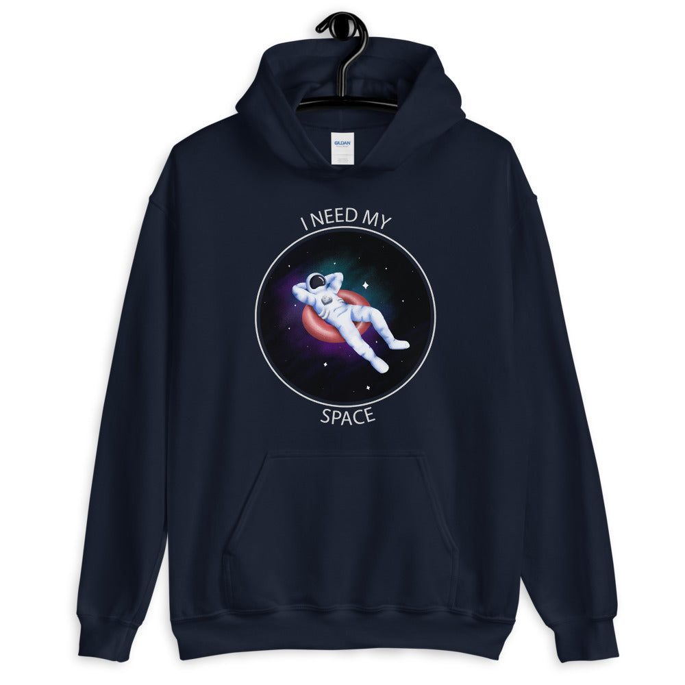 'I Need My Space' Astronaut Comfortable Unisex Hoodie