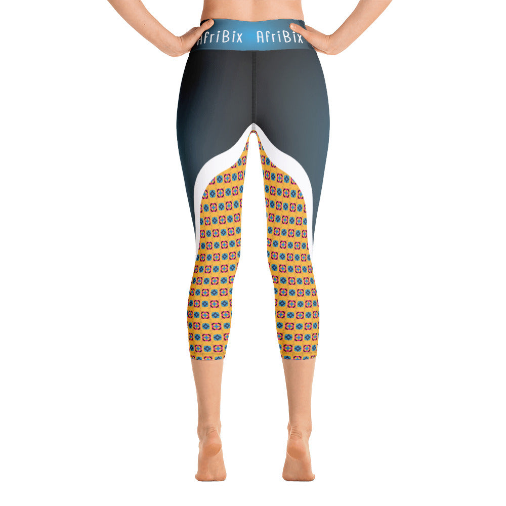 Sky Galaxy Alternate Print Capri Leggings