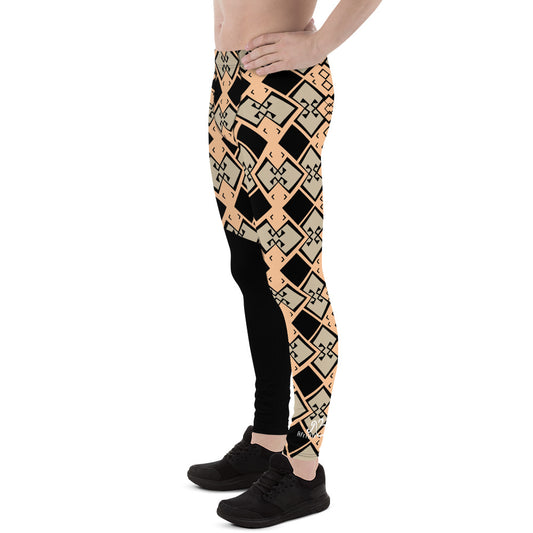 Aztek Coral Men's Leggings