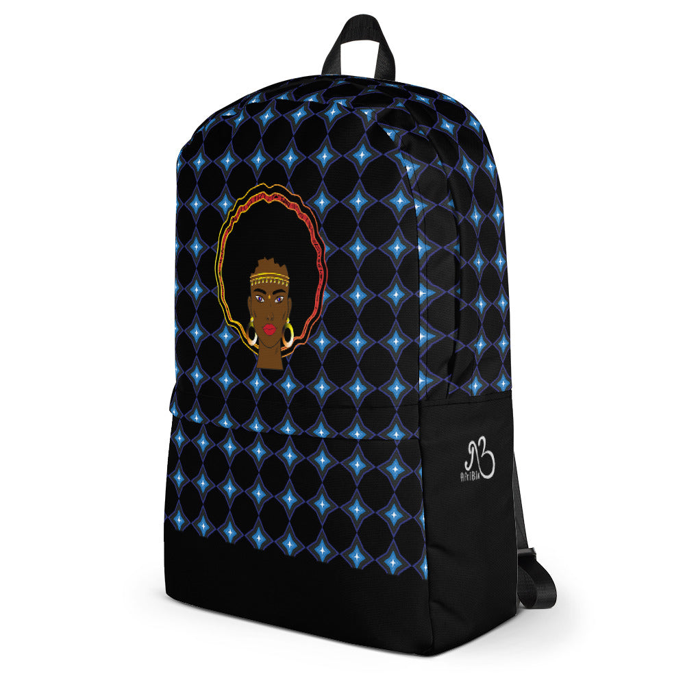 flyersetcinc Warrior Starz Print Laptop Backpack