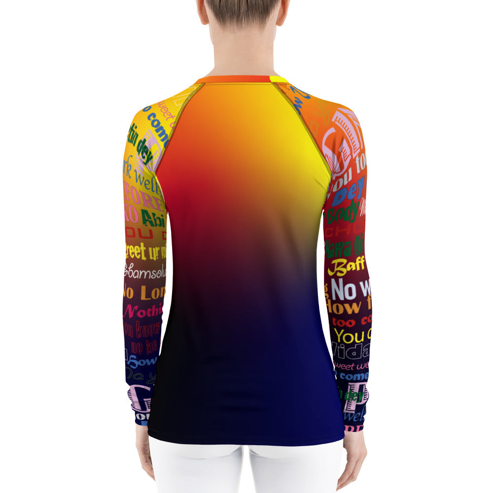 flyersetcinc Pidgin Galaxy Rash Guard