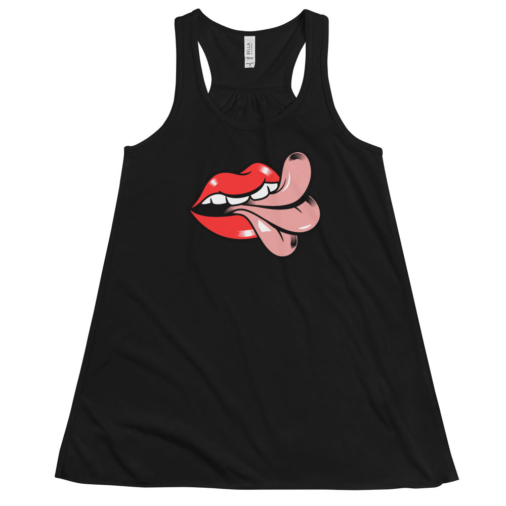 'Cheeky' Women's Flowy Racerback Tank