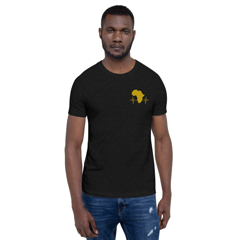 flyersetcinc Heartbeat of Africa Short-Sleeve Unisex T-Shirt