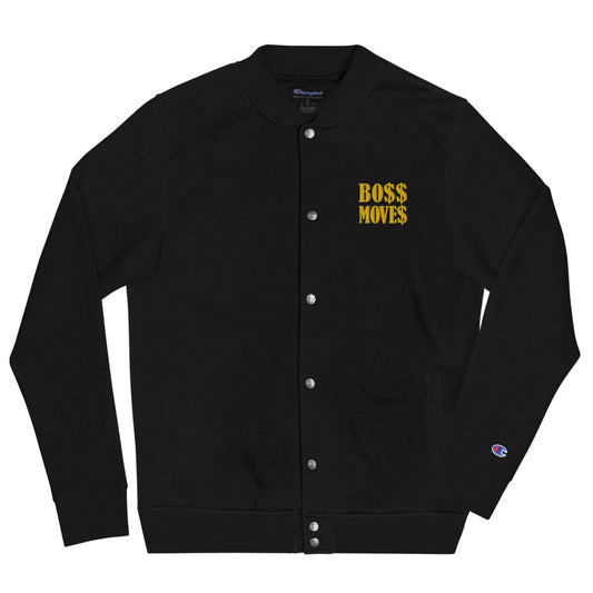 BoSS Moves Embroidered Champion Bomber Jacket