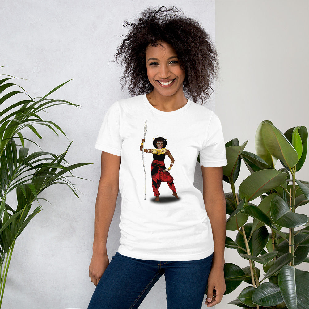 flyersetcinc Warrior African Queen Short-Sleeve Unisex T-Shirt