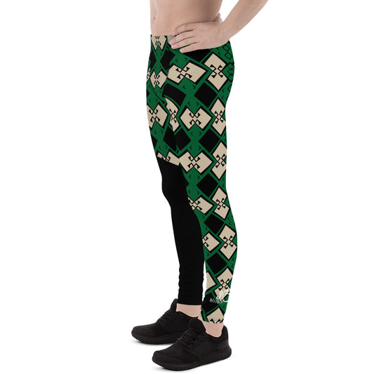 Aztek Leaf Men's Leggings