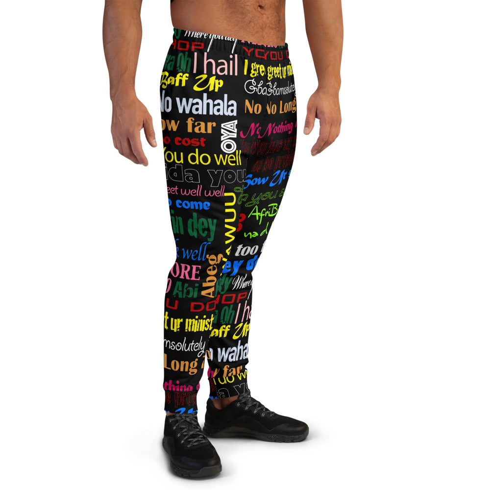 flyersetcinc Pidgin Print Men's Joggers