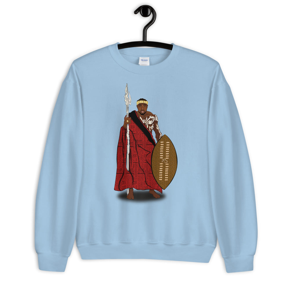 flyersetcinc Warrior African King Comfortable Unisex Sweatshirt