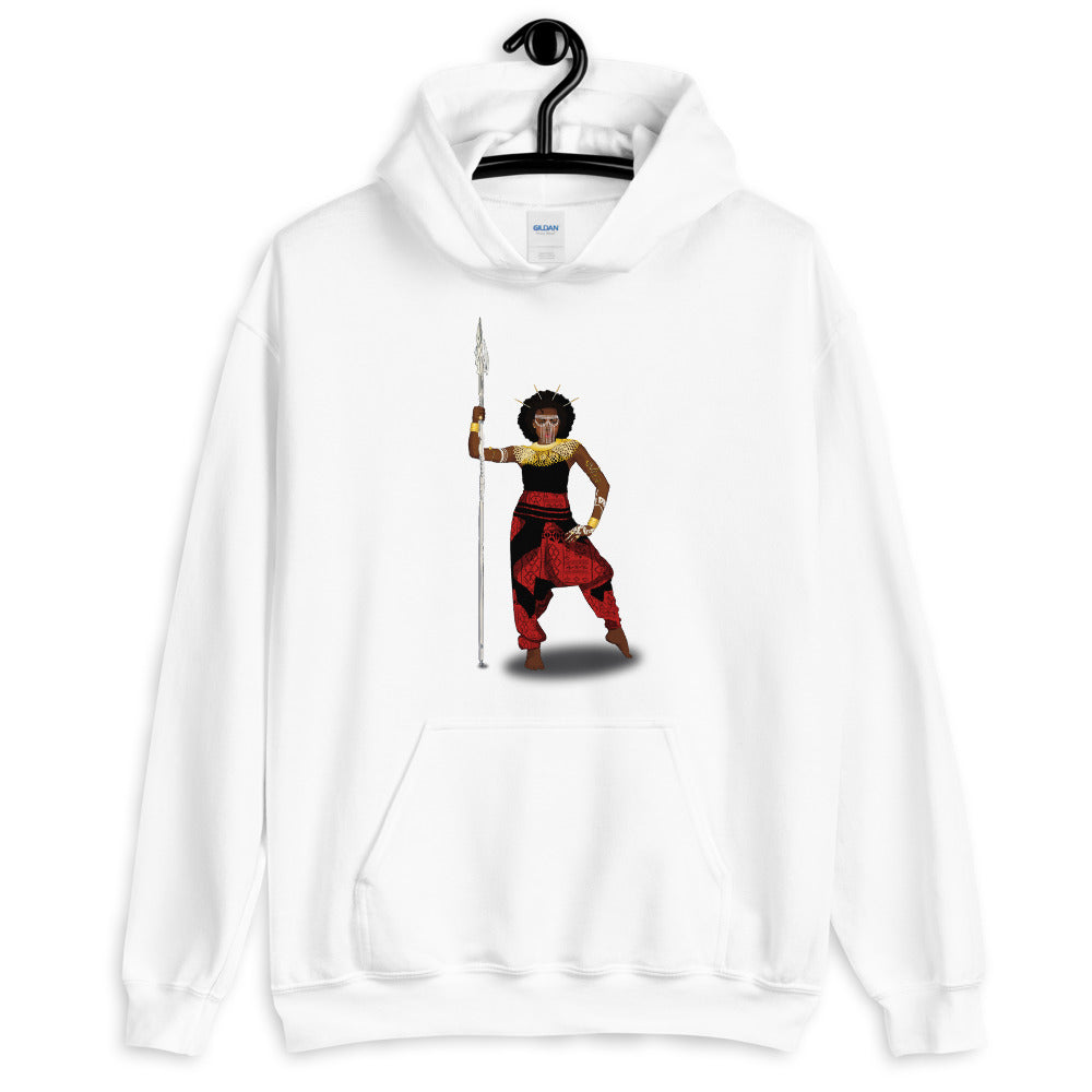 flyersetcinc Warrior African Queen Comfortable Unisex Hoodie