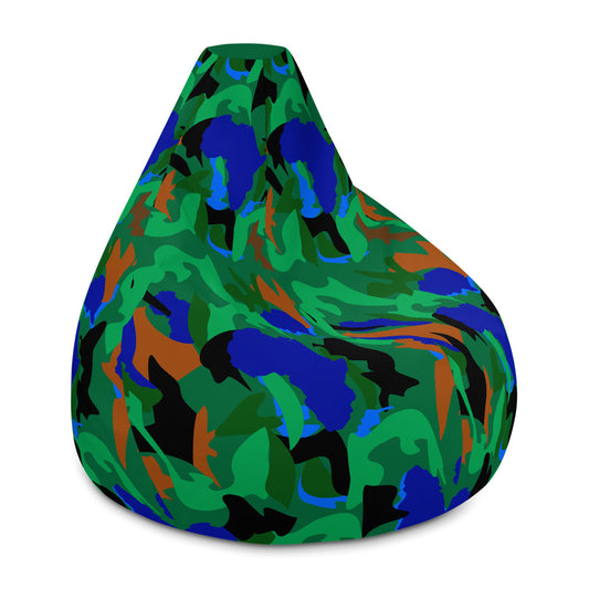 flyersetcinc Camo Print Comfy Bean Bag Chair w/ filling