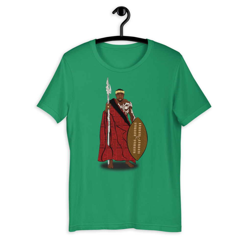 flyersetcinc Warrior African King Short-Sleeve Unisex T-Shirt