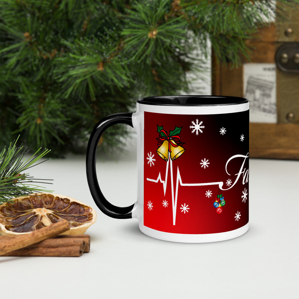 'Family Christmas' Two Toned Mug