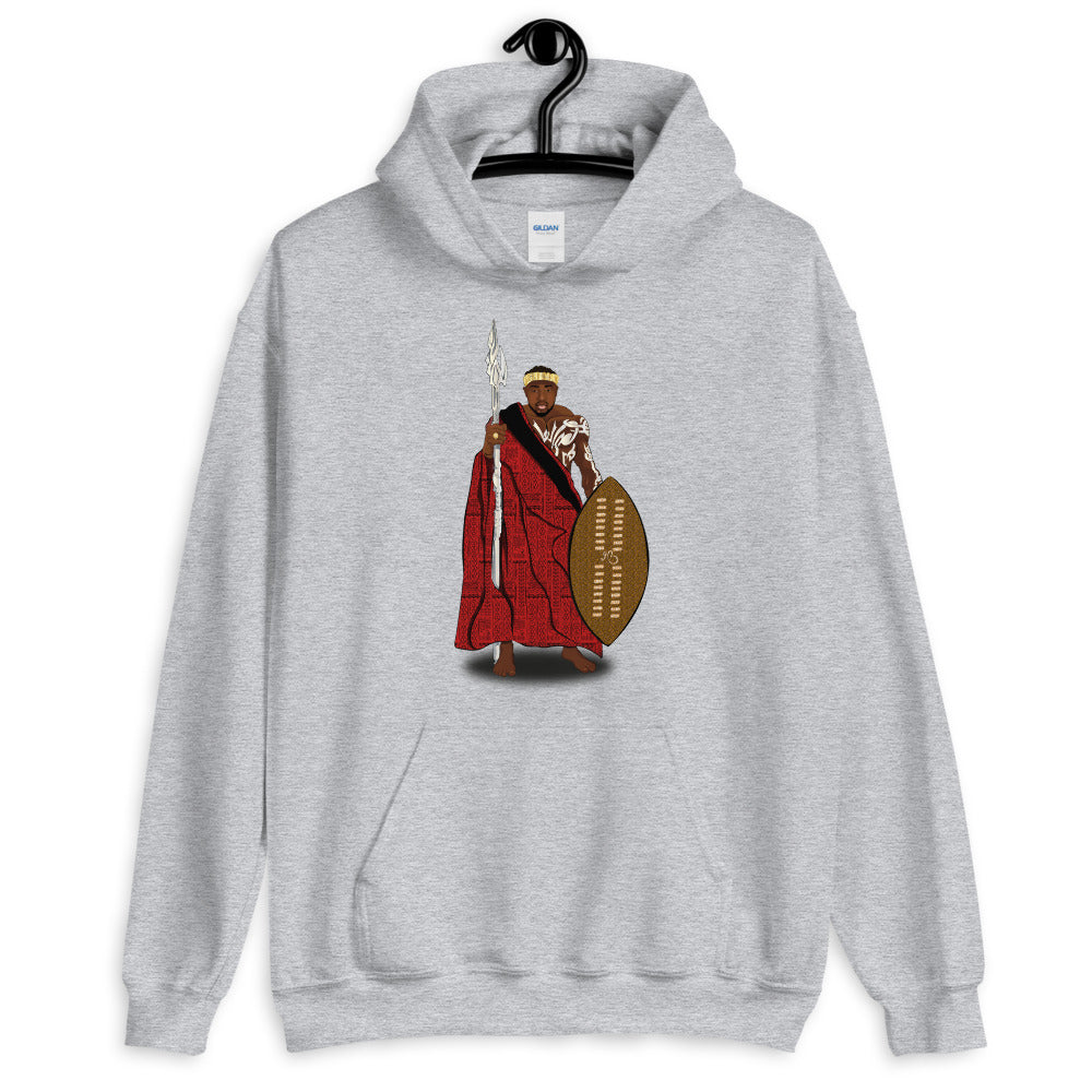 flyersetcinc Warrior African King Comfortable Unisex Hoodie