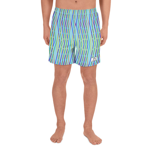 Constellation Men's Athletic Shorts - Celeste