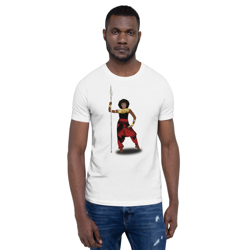 flyersetcinc Warrior African Queen Short-Sleeve Unisex T-Shirt