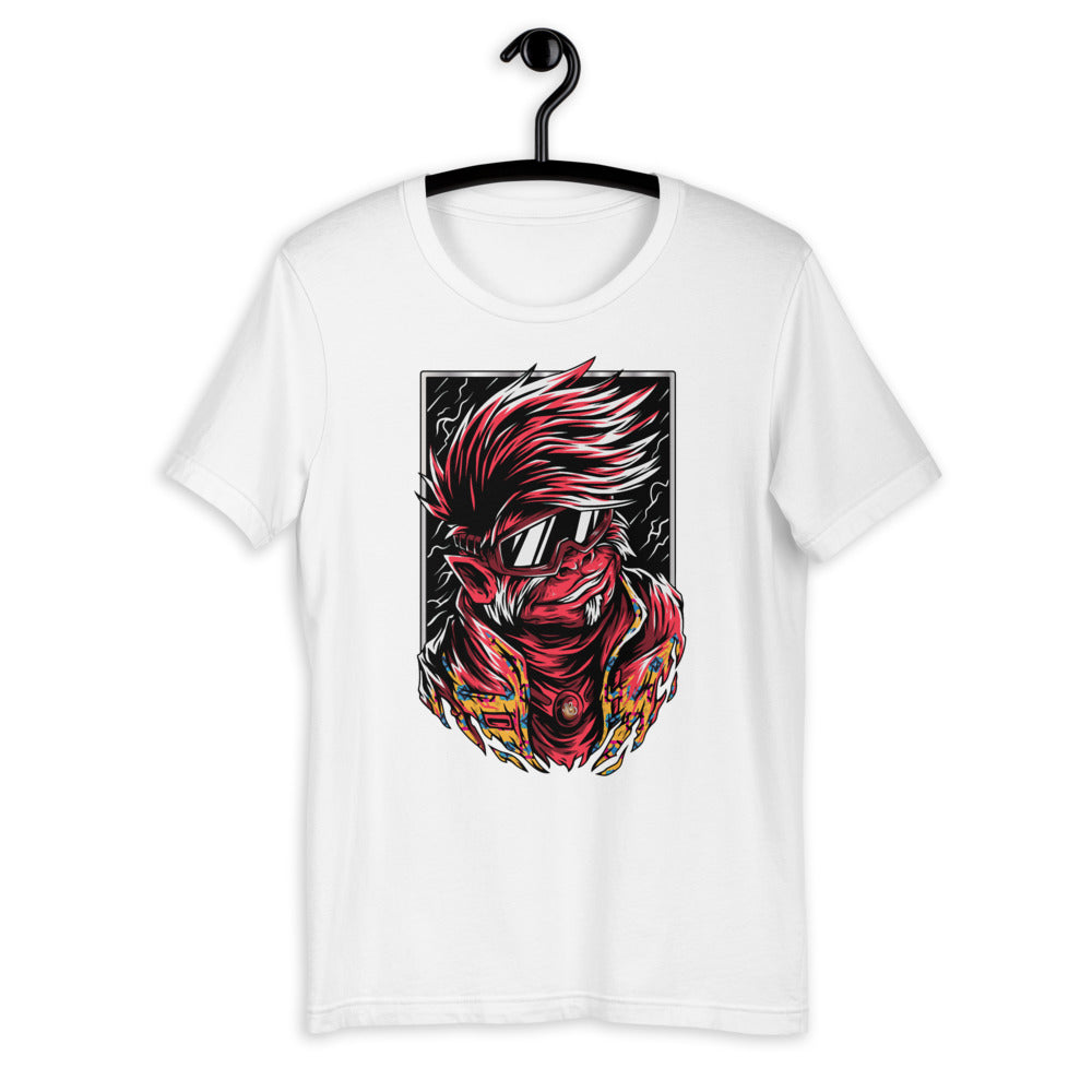 'Cool Under Pressure' Monkey Graphic Short-Sleeve Unisex T-Shirt