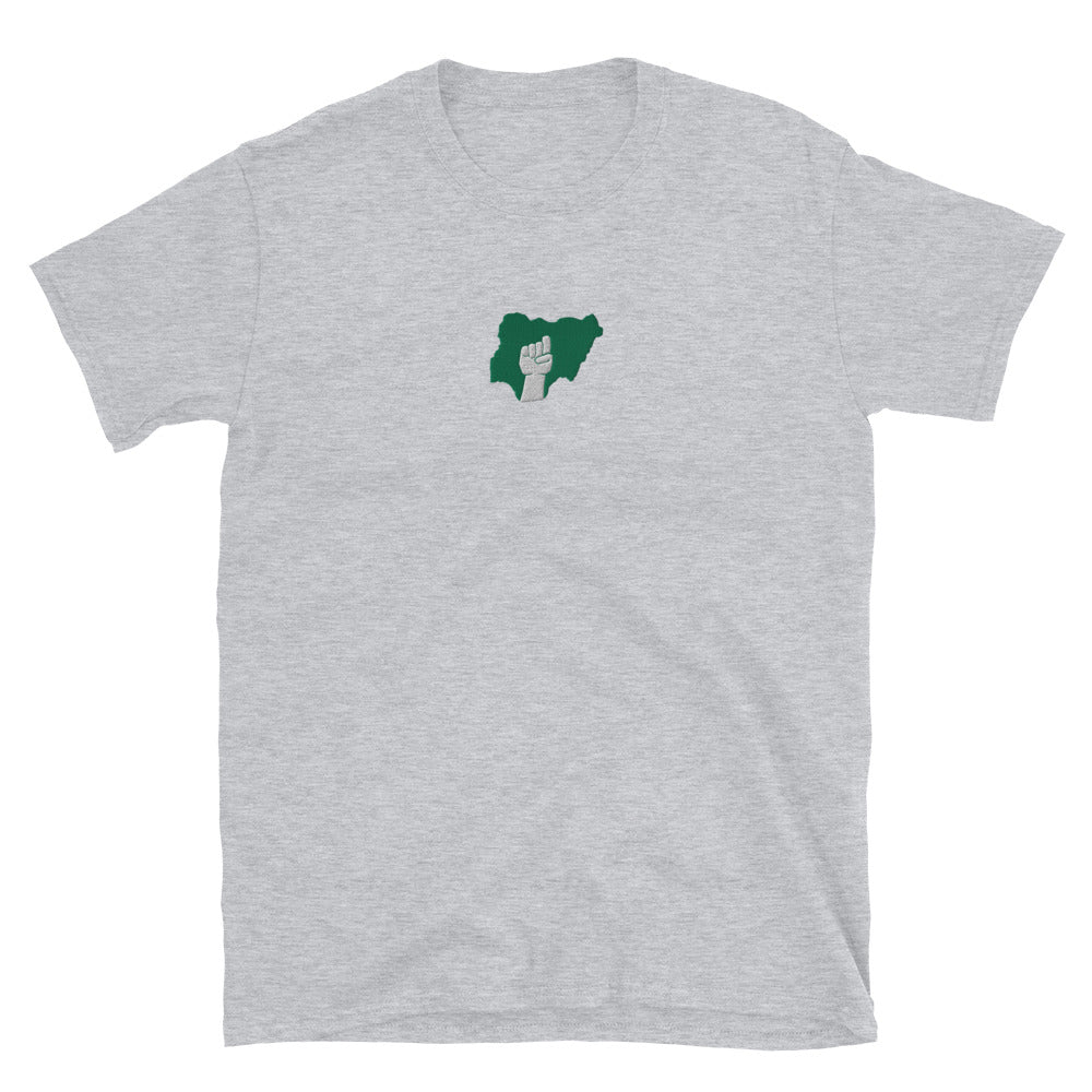 Naija Pride Embroidered Short-Sleeve Unisex T-Shirt