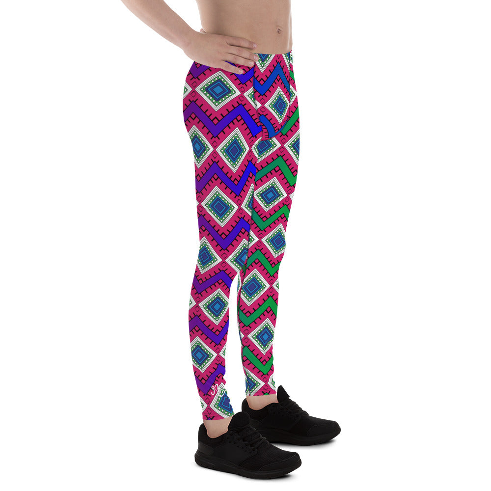 Quadrangle Galaxy Men's Leggings