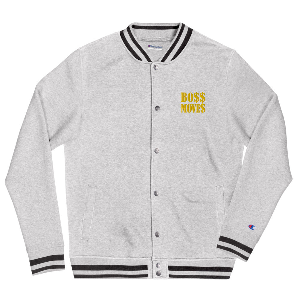 BoSS Moves Embroidered Champion Bomber Jacket