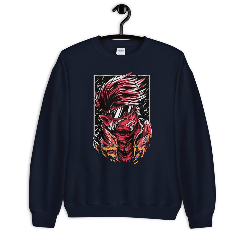 'Cool Under Pressure' Graphic Monkey Comfortable Unisex Sweatshirt