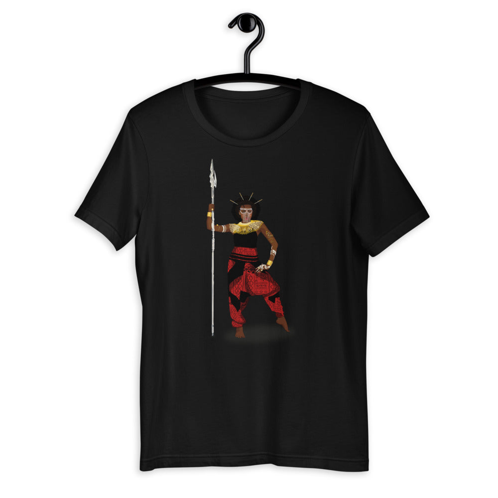 flyersetcinc Warrior African Queen Short-Sleeve Unisex T-Shirt