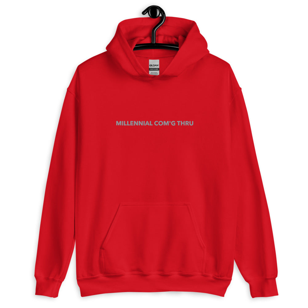 Unisex Hoodie - MILLENNIAL COMING THROUGH