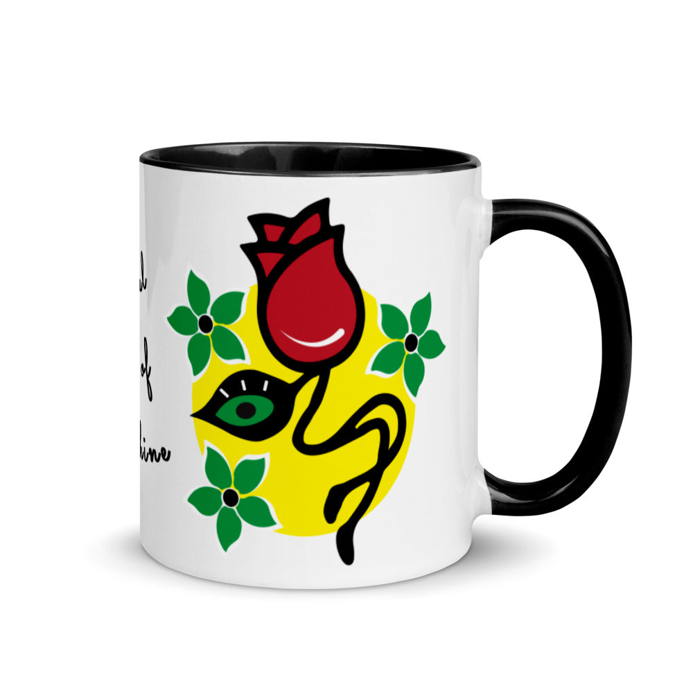 Soul full of Sunshine Two toned Mug with Color Inside