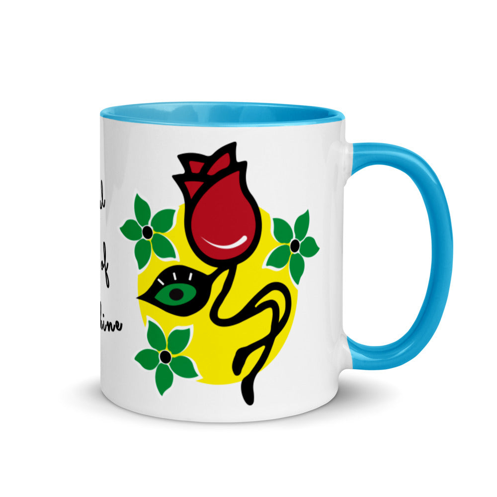 Soul full of Sunshine Two toned Mug with Color Inside